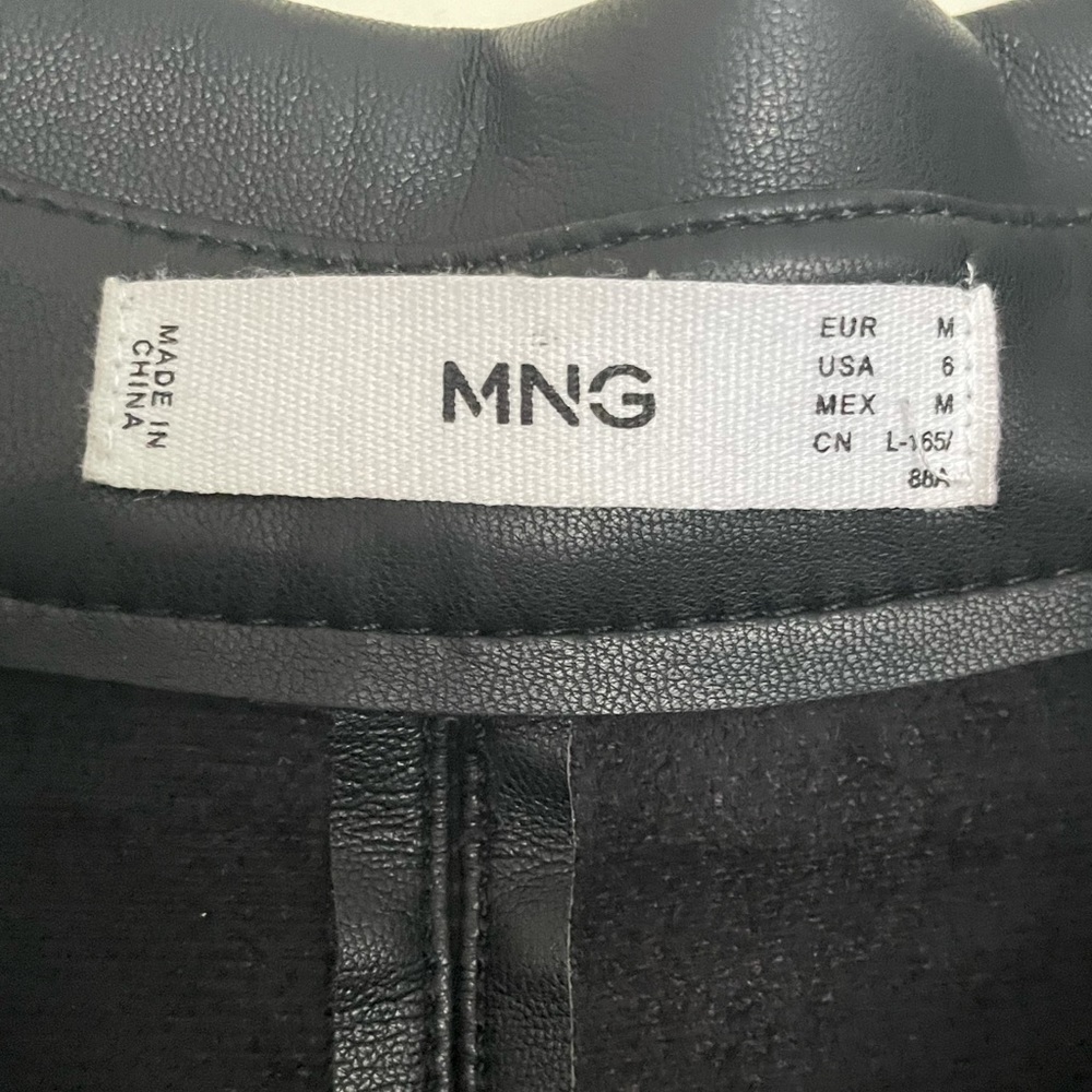 Mango Leather Jacket - image 5